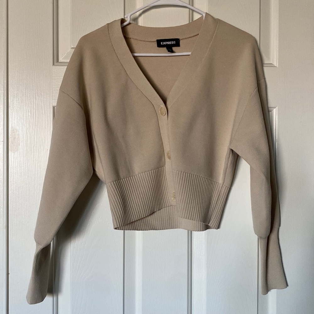 NWOT Express | Cropped Sweater Cardigan